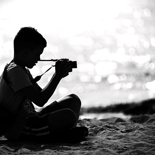 A boy and his Nikon