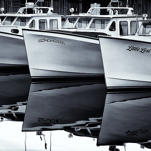 Three Fishing Boats