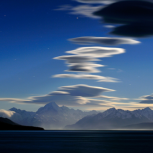 Mt Cook at midnight II